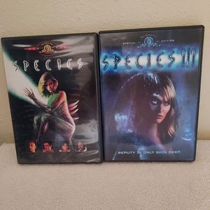 Lot Of 2 Dvds Species & Species 3 Pre-Owned Tested Working Great Condition